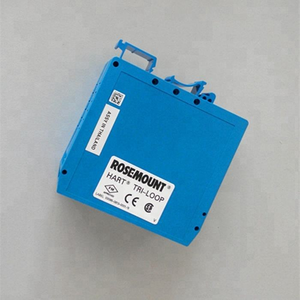 Convertidor de Señal Tri-Loop HART Rosemount 333U de Emerson, en Stock de Fábrica, con Montaje en Riel DIN y Terminal de Cableado con Clip - Product Image 2