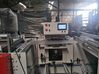 Machine de fabrication de sacs en rouleau à perforation superposée en plastique à cordon de serrage entièrement automatique et à grande vitesse