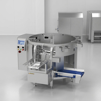 Machine d'emballage automatique GDS350B-08 pour le remplissage et le bouchage de sachets préformés à bec verseur, idéale pour les sauces et les pâtes, type Doypack