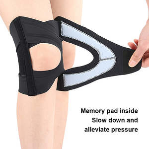 Genouillère de soutien et de protection pour blessures au ménisque, fixation articulaire, sangle rotulienne spéciale sport - Product Image 2