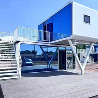 Vente en gros de maisons capsules modulaires de luxe personnalisées, populaires, de haute qualité, mobiles, de jardin, en forme de capsule de pomme, villa capsule