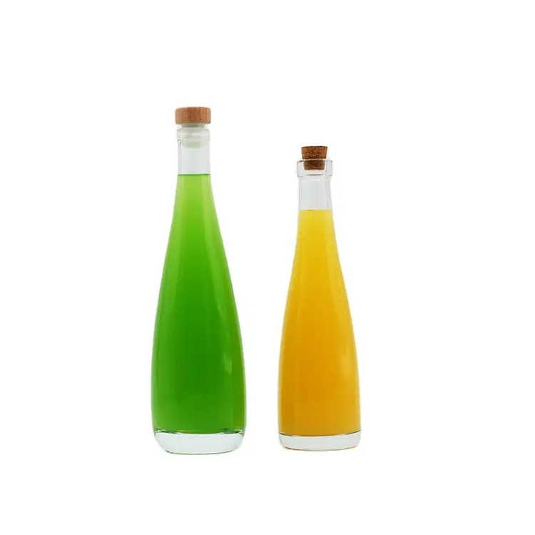 Hoogwaardig 300Ml 500Ml 750Ml Flintglas Mousserende Minerale Soda Waterfles Met Kurk/Schroefdop