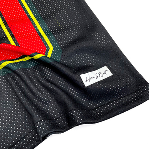 Custom Polyester Oversized American Football Jersey Breathable Cropped Boxy Mesh Men's Football Shirt - Product Image 5