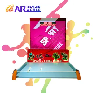 Indoor AR Sportspiel maschine Tischtennis Simulator Maschine Ping Pang Indoor Game Machine Vergnügung spark