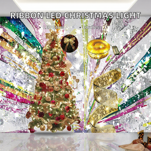 Lampu Pita Natal 1 hingga 10M, Lampu LED Baterai, Tahan Air IP33, 3V, Hadiah Natal, Dekorasi Pohon Natal - Product Image 2
