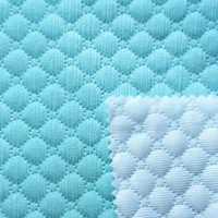 Tissu en polyester 100% anti-boulochage et anti-plis, enduit de PE, tissé, 300 g/m², à effet ultrasonique, pour la décoration intérieure, oreiller pour filles