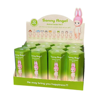Authentique Sonny Angels Animal Series Ver.1 Ensemble complet Boîte assortie 12 boîtes mystères Figurines japonaises à collectionner Ornement de bureau Cadeau