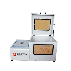 Trung Quốc Tencan QM-5 Thép Không Gỉ Nhỏ Cuộn Bóng Nhà Máy Phòng Thí Nghiệm Con Lăn Bóng Nhà Máy Với Bụi Bìa