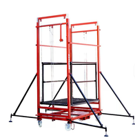 Plateforme élévatrice mobile électrique pliable avec télécommande pour la construction