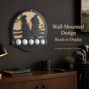 Présentoir mural en bois pour balles de golf, faible MOQ, stock disponible, pour la vente en gros, au détail, les cadeaux de golf, les clubs, les magasins et les collectionneurs - Product Image 3