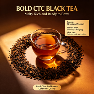 ผงชาดำละเอียด CTC บรรจุภัณฑ์แบบเม็ด สำหรับผสมเครื่องดื่ม ใช้ในร้านกาแฟ ชาเอิร์ลเกรย์ดีแคฟ - Product Image 3