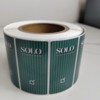 Étiquettes autocollantes personnalisées en vinyle imperméables pour l'emballage de marques, autocollants pour la surface des flacons de cosmétiques et de parfums