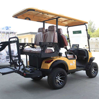 Voiture de golf électrique 4 places certifiée EEC DOT 72V 4x4 pour adultes, idéale pour le tourisme, importée de Chine