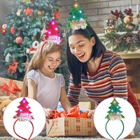 Nouveauté Décorations de Noël Fournitures Fête de Noël Nouveautés Bandeau de Noël Nouveauté Accessoire de tête drôle