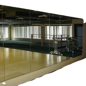 Miroir de sécurité à dos vinyle 3mm 4mm 5mm 6mm pour applications en salle de sport, club de fitness, porte coulissante, armoire et penderie - Product Image 5