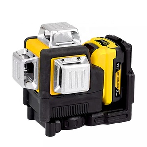 Lazer mức độ màu xanh lá cây chùm tia laser chéo 12 Dòng tự san lấp mặt bằng 3D tự động quay xây dựng nivel Laser mức độ 360 độ máy công cụ - Product Image 2