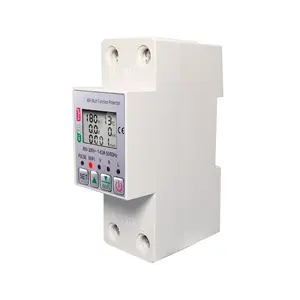 Misuratore di energia WIFI display digitale dispositivo di protezione da tensione, corrente e perdite regolabile con misuratore di kilowatt-ora