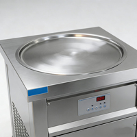 Nouvelle machine à gaufres carrées au lait MAYHOPE pour tacos, machine à rouleaux de crème glacée frite, prise européenne 110V/220V, garantie 1 an, longue durée de vie
