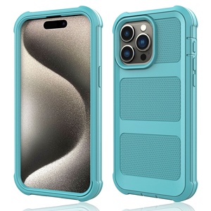 Coque de téléphone robot 4ème génération pour iPhone 17 Pro Max, 17, 16, 15, 14, 13, 12, 11 Series – Housse robuste 2-en-1 antichoc et antidérapante - Product Image 5