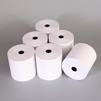 Papier thermique personnalisé imprimé 80 mm * 80 mm pour terminal de point de vente