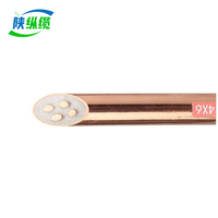 Câble d'alimentation promotionnel en cuivre massif de 10 mm avec isolation XLPE et gaine en PVC/PE, résistance à la chaleur 200°C, 0,6/1 kV