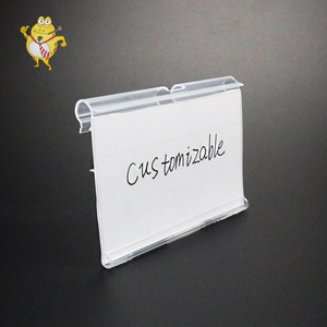 <span class=keywords><strong>Tira</strong></span> de datos de gancho de etiqueta de precio de plástico transparente para supermercado - Product Image 2