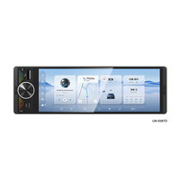 Lecteur MP5 universel pour voiture avec CarPlay, Mirror Link, Android Auto, écran tactile HD, Bluetooth, radio FM, USB, AUX, autoradio