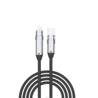 Cable USB 6 en 1 JILIAN 3.0 Tipo-C Pro Versión 240W USB3.0 5Gbps de Carga Rápida para Teléfono Móvil