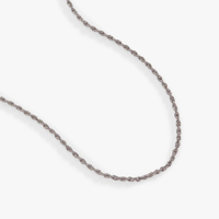 Collier chaîne à maillons miniatures en acier inoxydable plaqué or tendance et classique pour femme avec un design géométrique pour un anniversaire