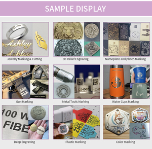 <b>Small</b> <b>Business</b> Automatic Fiber <b>Laser</b> <b>Engraving</b> <b>Machine</b> Supports DXF BMP AI DWG Formats <b>for</b> Sale - Product Image 6