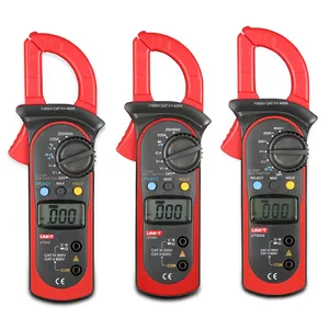 UNI-T UT202A UT201 UT202 Multimeter Jepit Digital AC/DC Voltmeter dengan Tes Temperatur Pengukur Arus AC Alat Ukur Arus