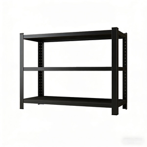 Estantería Metálica Esquinera Ajustable Galvanizada de 3 Niveles para Almacenamiento en Sala de Estar/Habitación - Product Image 2