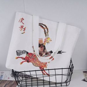 Bolsas de Hombro de Algodón con Impresión ODM OEM, Bolsas de Compras Ecológicas, Bolsas de Mano Sencillas e Informales de Tela para Libros - Product Image 6