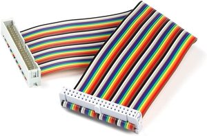 كابل شريط <span class=keywords><strong>GPIO</strong></span> من ذكر إلى أنثى 40 دبوس لوحة خبز 8 بوصة للتوصيل التوت <span class=keywords><strong>Pi</strong></span> 3 2 موديل B + W/ks/5 بوصة - Product Image 3