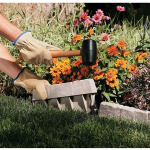 Haies artificielles Woerfeng, clôture de jardin en pierre artificielle, décoration paysagère extérieure, style simple GA040107 - Product Image 5
