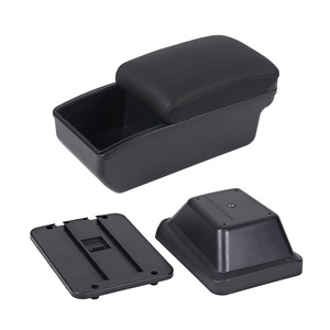 กล่องเก็บของที่วางแขน Vtear ABS พร้อมที่วางแก้ว USB สำหรับ<span class=keywords><strong>รถ</strong></span>ยนต์ <span class=keywords><strong>MG</strong></span> <span class=keywords><strong>ZS</strong></span> ปี 2017-2019 - อุปกรณ์ตกแต่งภายใน<span class=keywords><strong>รถ</strong></span>ยนต์ด้านหน้า - Product Image 1