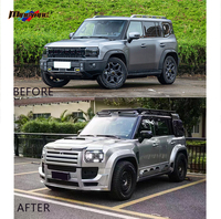 Nouvel Arrivage T-2 Upgrade Defender Diffuseur de pare-chocs à visser Embouts d'échappement Accessoires de garde-boue Jetour Traveler T2 2024- Kit carrosserie