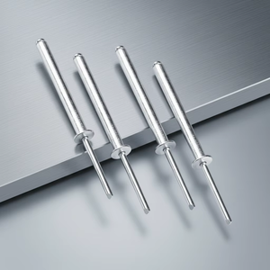 Tit HR Rivets Unigrip POP Rivets Avinox Unigrip Rivets aveugles en acier inoxydable à tête dôme couleur noire - Product Image 4