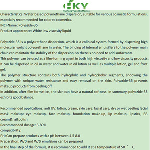 Chất lượng cao Polyurethane - 35 mỹ phẩm bằng nước sơn móng tay tạo thành đại lý - Product Image 4
