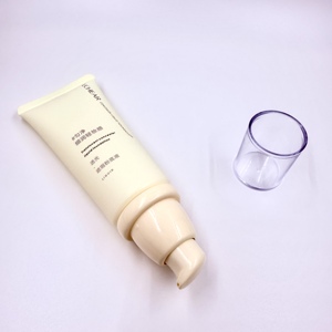 OEM Tùy chỉnh màu 40ml-150ml ABL Ống mỹ phẩm Kem chống nắng kim loại ánh lụa màn hình in Kem BB Kem mềm ống với bơm - Product Image 4