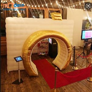 Nouveau style de cabine photo gonflable en forme d'appareil photo / Cabine photo gonflable carrée / Stand d'exposition gonflable pour mariage et fête - Product Image 3
