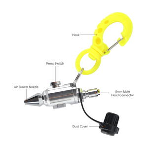 Pistola de Aire Portátil BCD con Interfaz de 8mm, Equipo de Buceo, Soplador de Polvo para Limpieza de Equipo de Buceo en Agua Salada y Arena - Product Image 2