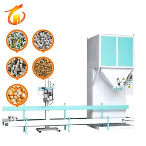 5kg 25kg 50kg Automatic Compost Organic Fertilizer Bagging Sand Gravel Animal Feed Multifunction Packaging Machines