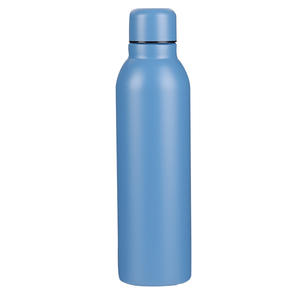 Bouteille d'eau sport isotherme Skirton personnalisée à double paroi en acier inoxydable 304, bouteille SUS 304 de 16 oz - Product Image 4
