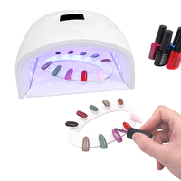 Salon de manucure professionnel utiliser 150 conseils vernis à ongles couleur affichage livre manucure nuancier