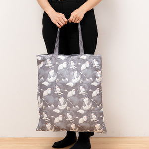 Sacs d'épicerie pliables en nylon léger recyclé écologique personnalisé PET réutilisable imperméable Logo personnalisé Nylon pour shopping - Product Image 6