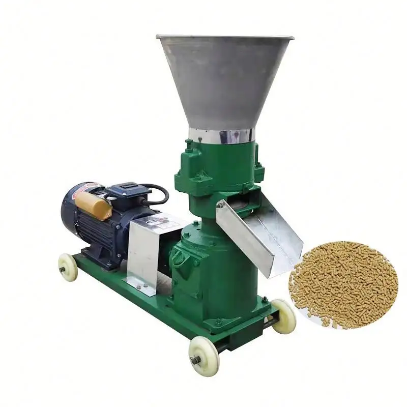Cow Sheep Pigs Farm Machinery Animal Feed Processing Machinery / Cattle Poultry Feed Pellet Mill Machine for sale