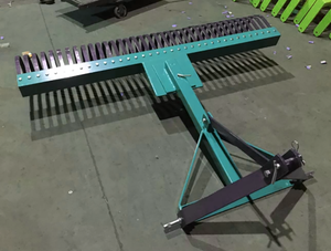 คราดหญ้าขนาดเล็ก 4 ฟุต 5 ฟุต 6 ฟุต สำหรับสวน ฟาร์ม คราดหญ้าแบบแท่ง คราดสำหรับรถเอทีวี คราดจัดสวน - Product Image 3