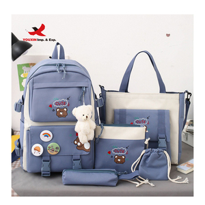 Wholesale High Quality Oxford Girl <b>School</b> Bag Set Travel <b>Waterproof</b> <b>School</b> <b>Backpack</b> - Product Image 1