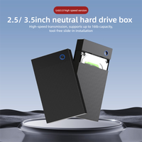 Caja de Disco de Estado Sólido de Fábrica, USB 3.0, 3.5 Pulgadas, SATA, Carcasa para Disco Duro Móvil, para Computadora Portátil y de Escritorio
